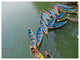 Phewa Lake in Pokhara Nepal, Boat Canvas Art Print, 40"x30"