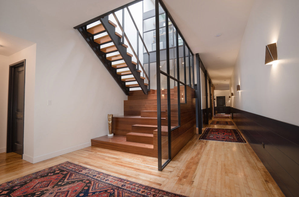 Claudo LED Wall Sconce, Dark Walnut