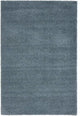Unique Loom Slate Blue Studio Solid Shag 4' 0 x 6' 0 Area Rug
