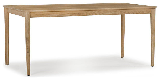 Alden Solid White Oak Dining Table - Natural