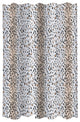 Extra Wide "Hailey" Fabric Shower Curtain