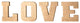 Sterling 351-10249 Heartyu LOVE Letters