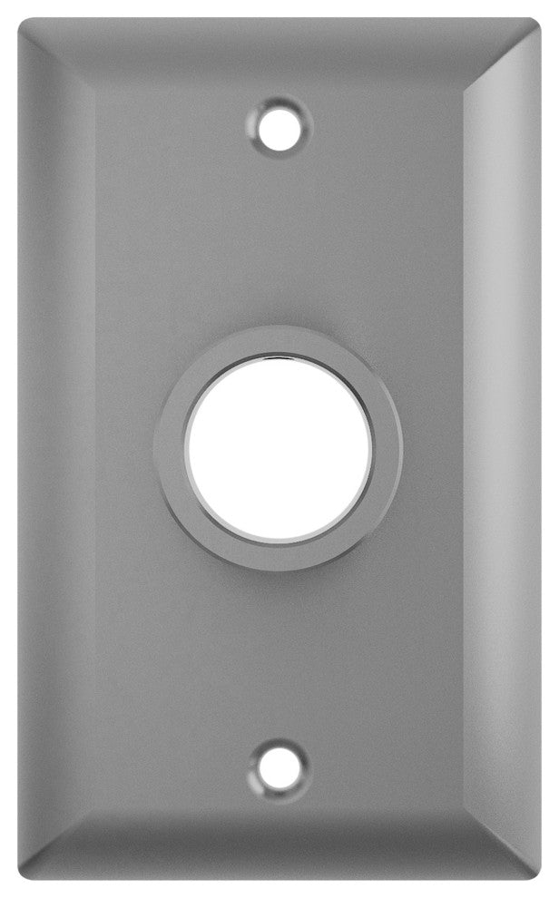 Wall Plates, Compatible with Heatgene Flat Bar Towel Warmers Only, Gun Gray