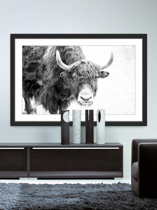 Marmont Hill, "Buffalo Forward" Framed Painting Print, 24x16