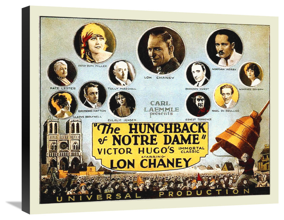 "The Hunchback of Notre Dame" Canvas by Hollywood Photo Archive, 28x22"