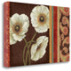 "Moroccan Red Applique" By Daphne Brissonnet, Giclee on Gallery Wrap Canvas