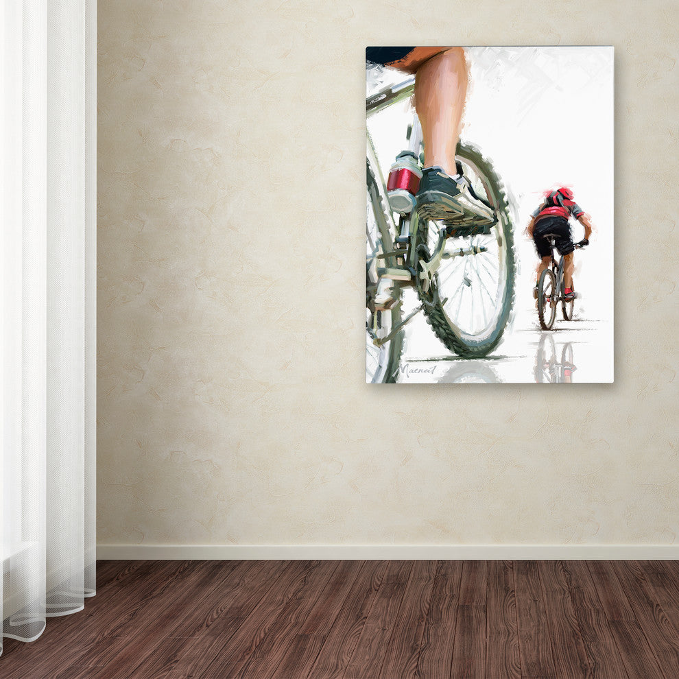 The Macneil Studio 'Mountain Bikes' Canvas Art, 47"x35"