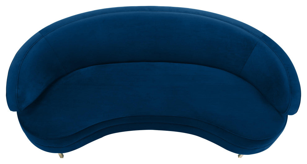Baila Navy Velvet Sofa