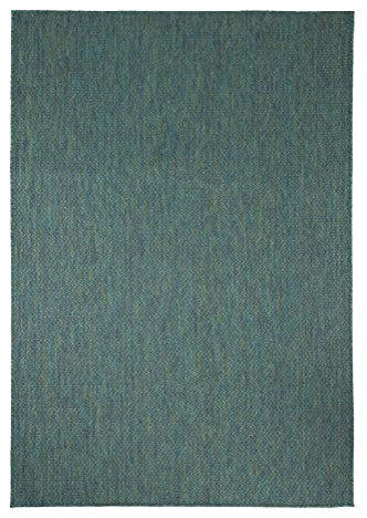 Outdoor Collection Accent Area Rug - Bacteria Resistant Rug, Dove, 5'3"x7'6"