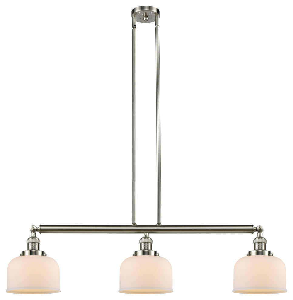 Innovations Lighting 213-Sn-S-G71-Led 3 Light Dimmable Led Island Light