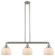 Innovations Lighting 213-Sn-S-G71-Led 3 Light Dimmable Led Island Light