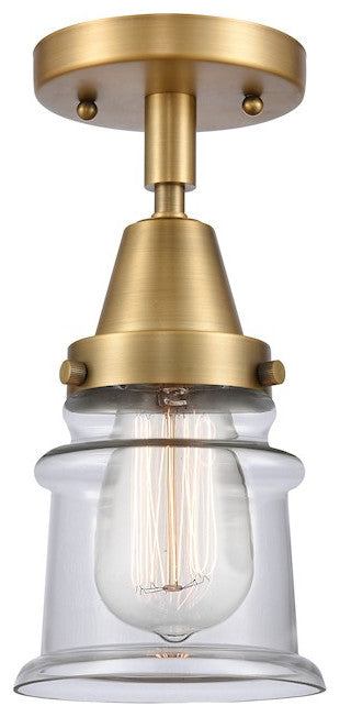 INNOVATIONS LIGHTING 447-1C-BB-G182S-LED Small Canton Flush Mount