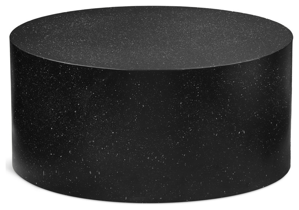 Terrazzo Coffee Table, Black