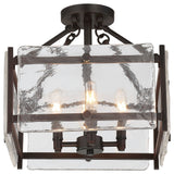 Savoy 6-3042-4-13, Glenwood Semi-flush