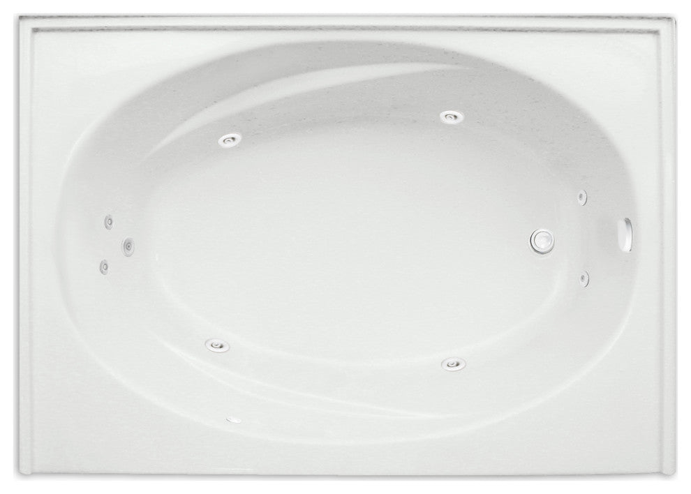 Escape 60"x42" Right Hand Silver Series Hydro Massage Bath