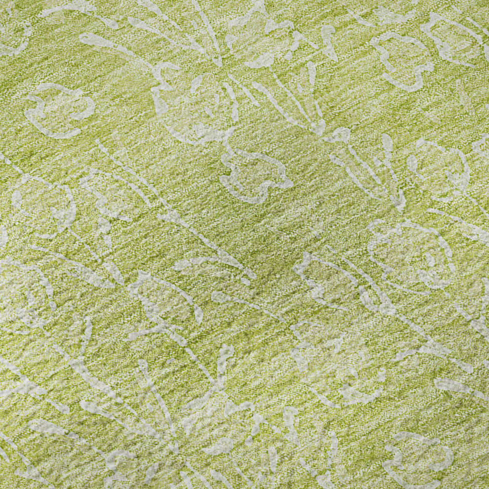 Premium Machine Washable Mayfield AMF691 Aloe 9' x 12' Rug