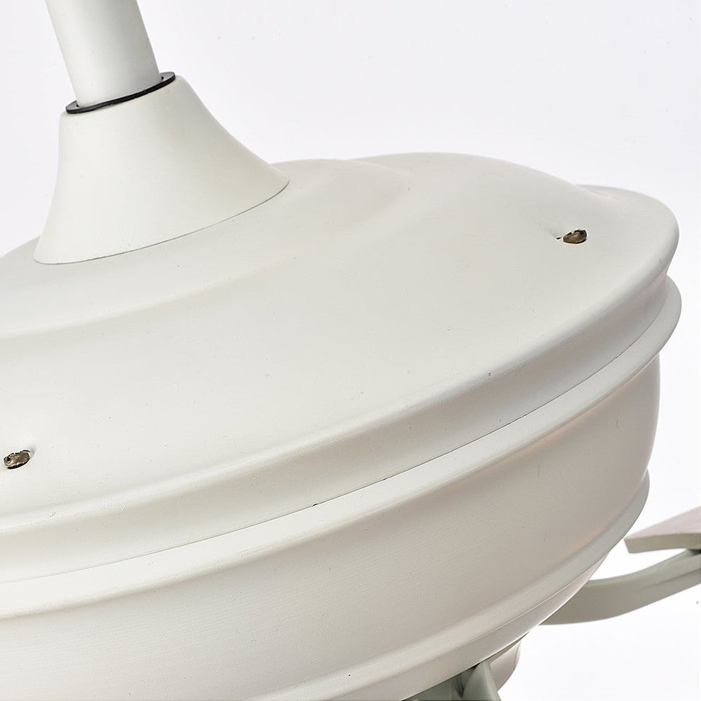 Havorand II 52-inch White Finish Ceiling Fan