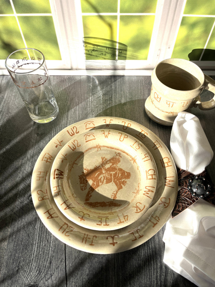 Blue Mountain Brands Dinnerware, 3-Pc Set