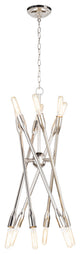 Regina Andrew Cobra Chandelier Small, Polished Nickel