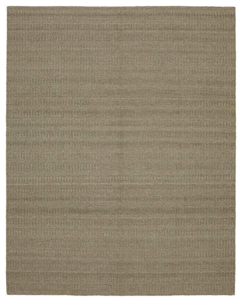 Rug N Carpet - Handwoven Modern Design 7' 1'' x 9' 1'' Wool Unique Kilim Rug