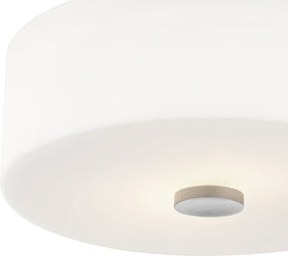 Sophie 2-Light Flush Mount, Polished Nickel