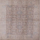 Ahgly Company Indoor Square Mid-Century Modern Area Rugs, 7' Square