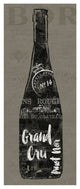 "Linen Wine I" Digital Paper Print by Sue Schlabach, 26"x62"