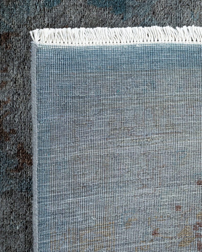 Fine Vibrance, One-of-a-Kind Hand-Knotted Area Rug Ivory, 9' 1 x 11' 10