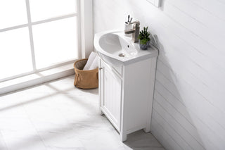 Marian Transitional White 20" Single Sink Vanity