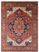 Heriz Serapi Hand Knotted Wool Rug 10' 1" X 14' 0" - Q16011