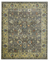 Amer Rugs Nuit Arabe Seka NUI-46 Taupe Hand-knotted - 10' X 14' Rectangle