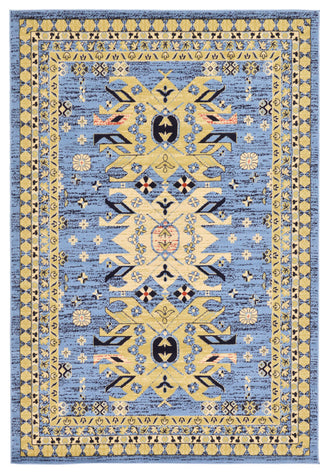 Unique Loom Light Blue Oasis Taftan 6'x9' Area Rug