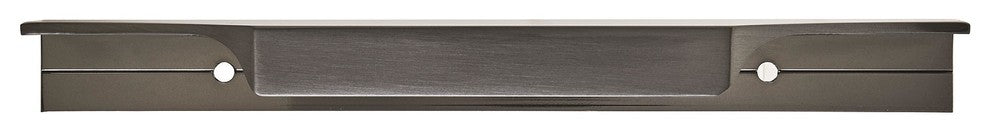 Extent 4-9/16" CTC Cabinet Edge Pull, Black Chrome