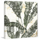 "Green Leaf II" Painting Print on Wrapped Canvas, 40"x40"