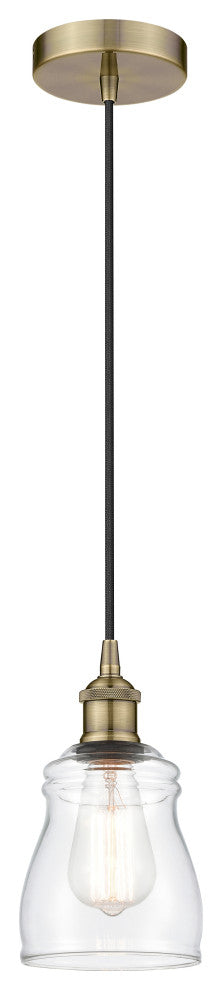 Innovations 616-1P-AB-G392-LED 1-Light Mini Pendant, Antique Brass