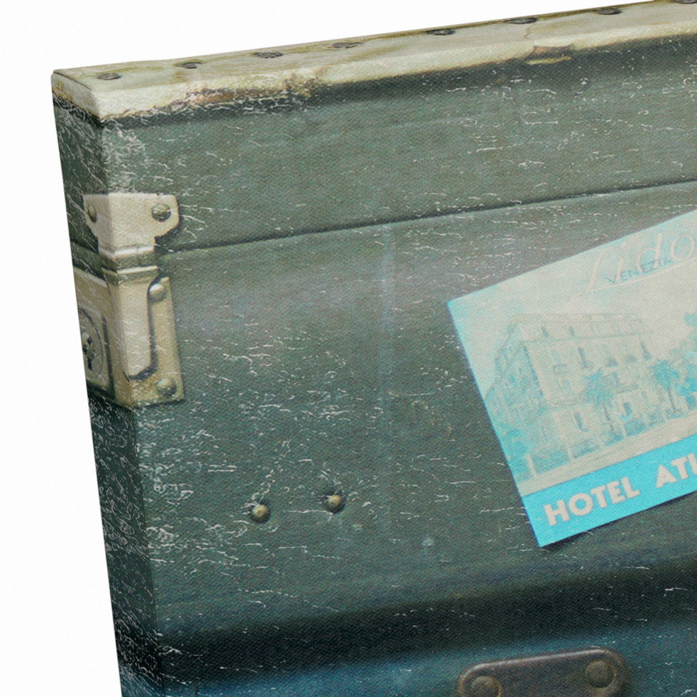 Vintage Suitcases 16x24 Print on Canvas