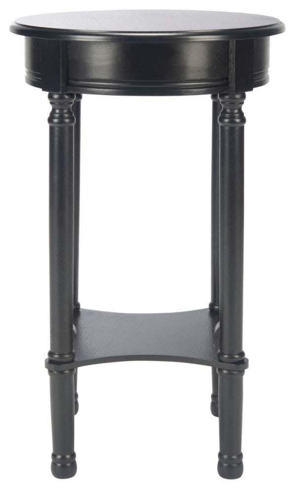 Safavieh Tinsley Round Accent Table, Black