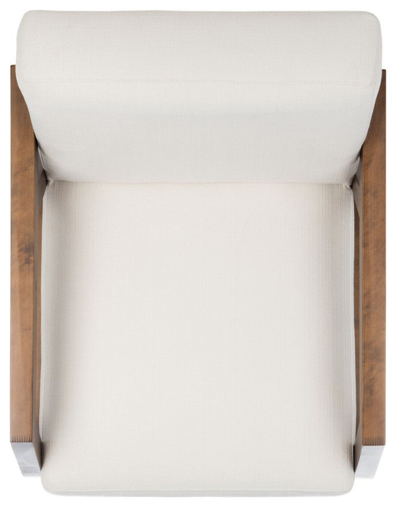 Safavieh Olyvar Arm Chair, White