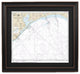 Nautical Chart, Mermentau River to Freeport, Framed