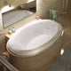 Atlantis Whirlpools Petite 44 x 78 Oval Whirlpool Jetted Bathtub