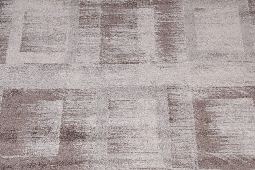 Geometric Transitional Oriental Turkish Rug Contemporary Carpet 10x10