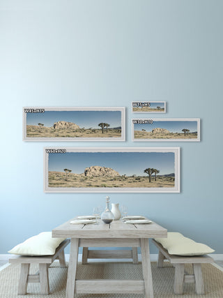 "Beauty Everywhere" Framed Painting Print, 45x15