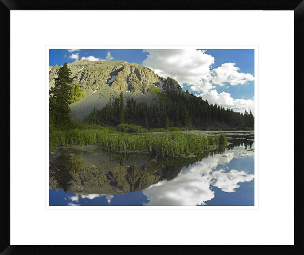 "Palmyra Peak reflected in Alta Lake, Colorado"  by Tim Fitzharris, 24x20"