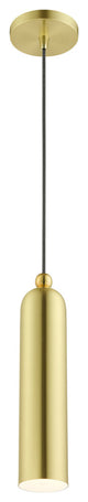 Satin Brass Mid Century Modern, Minimal, Urban, Scandinavian Pendant