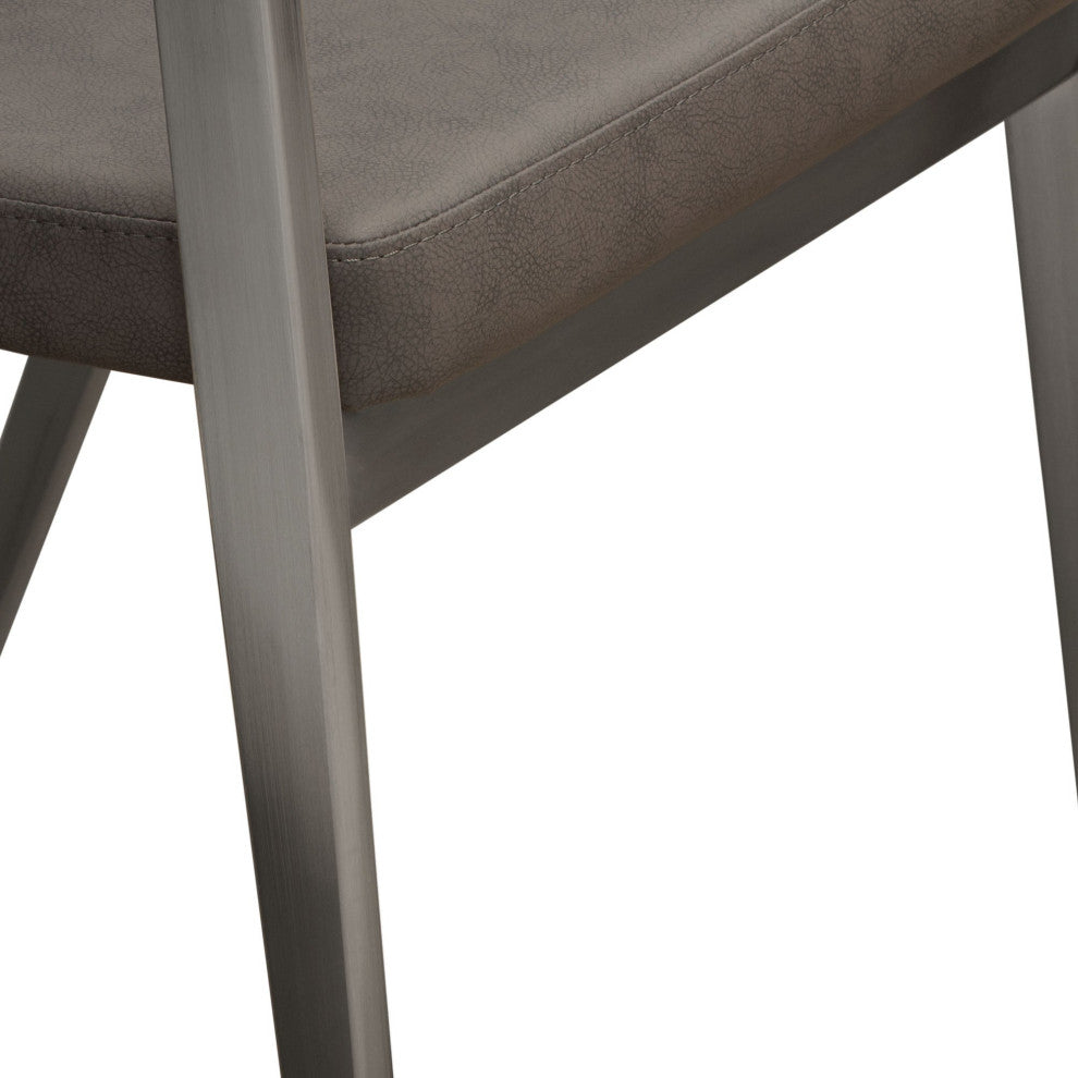 Adele 2 Accent Chairs, Gray