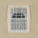 Saturday Knight Petite Fleur 56X36 Tier Pair in Ivory