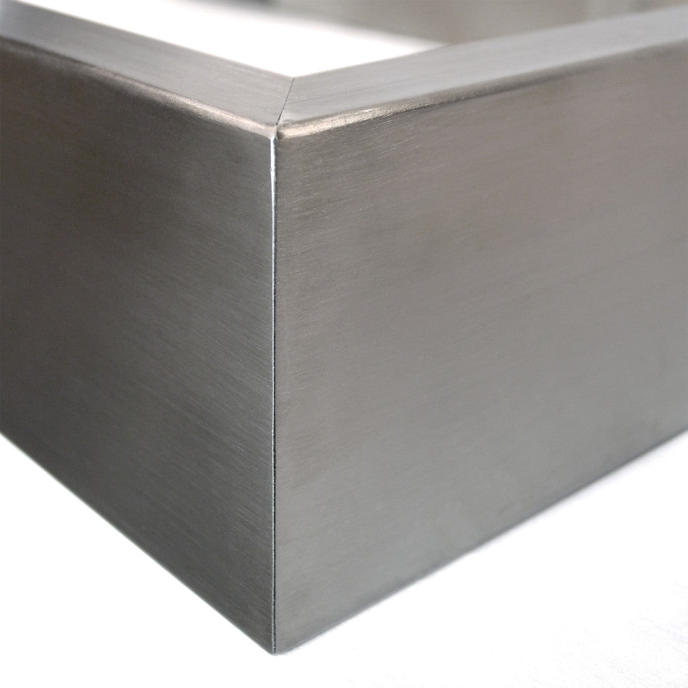 48" Zaca Vanity Base with NativeStone Trough in Ash