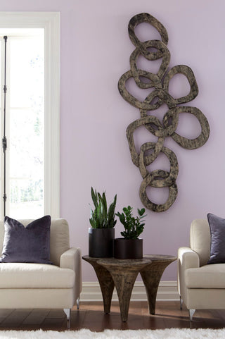 Butterfly Coffee Table, Gray Stone