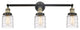 INNOVATIONS 205-BAB-G513-LED 3-Light Bath Vanity Light Black Antique Brass