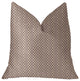 Ellie Pearl Pink and Ivory Luxury Throw Pillow, 22"x22"